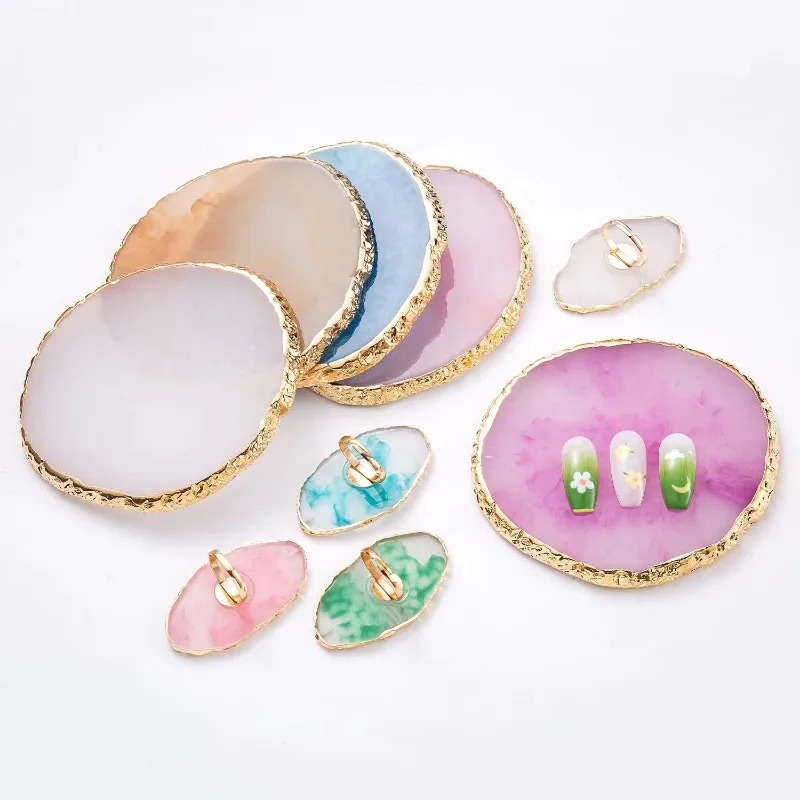 Round Resin Agate Stone Nail A - Furniture Hardware Nails incelemesi ve fiyatı