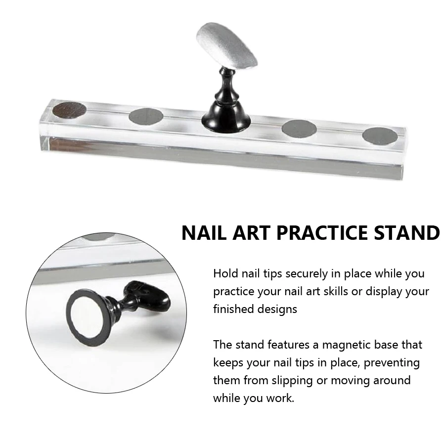 5Pcs Nail Art Practice Display - Furniture Hardware Nails incelemesi ve fiyatı