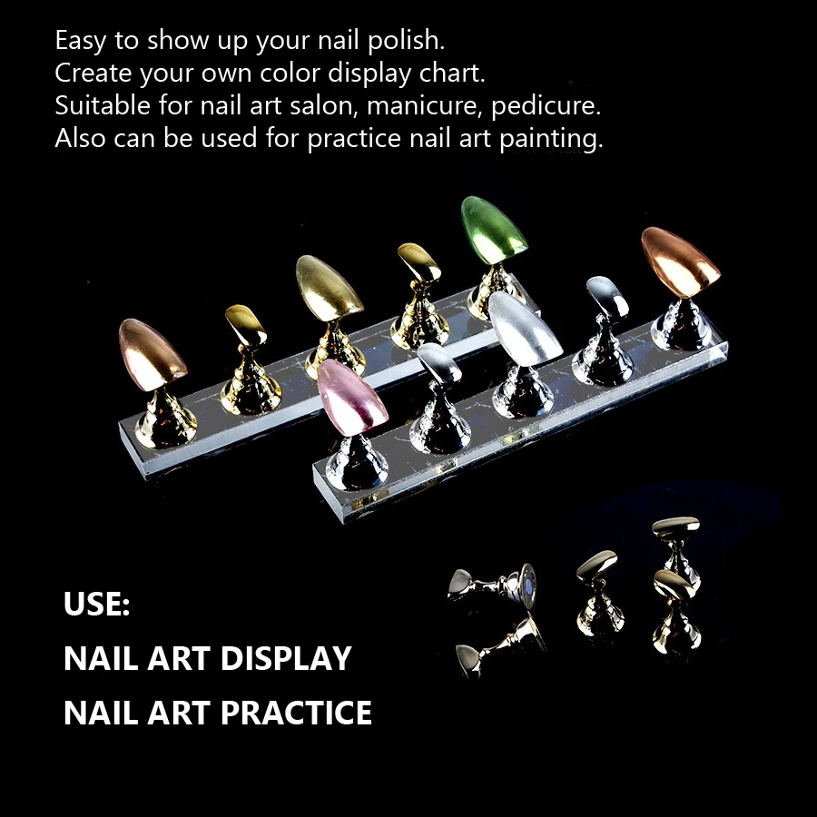 5Pcs Nail Art Practice Display - Furniture Hardware Nails incelemesi ve fiyatı