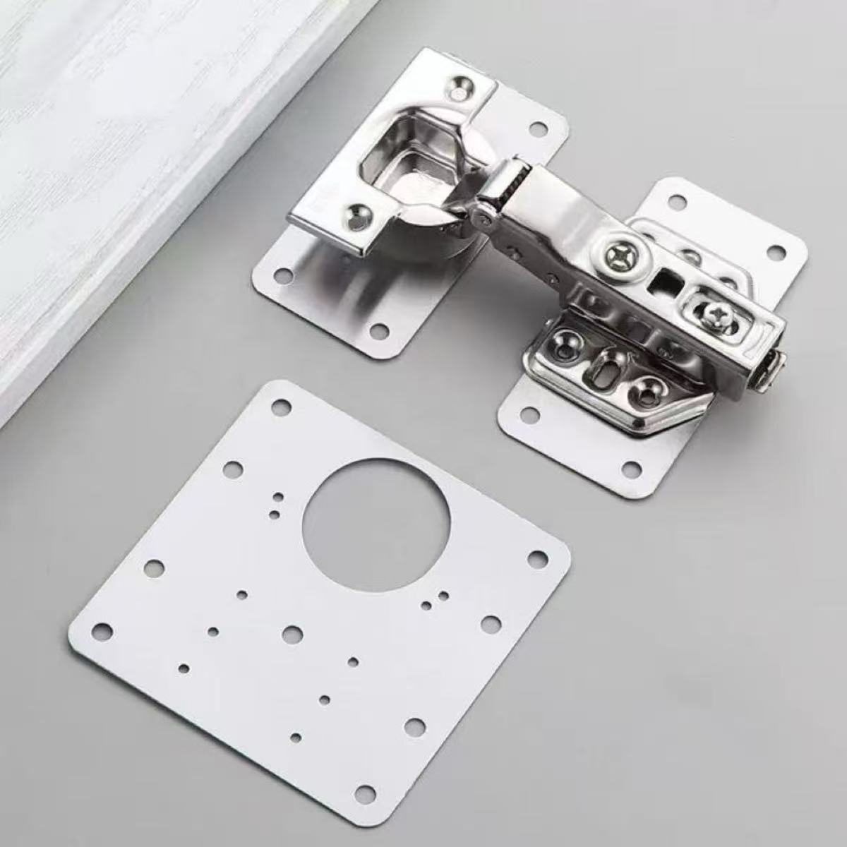 Hinge Repair Plate Kitchen Cab - Furniture Hardware Fixing Screws incelemesi ve fiyatı