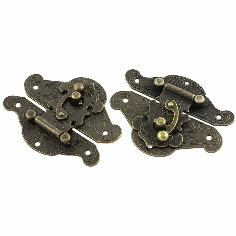 5-20pcs Vintage Metal Hasp Lat - Furniture Hardware Latch incelemesi ve fiyatı