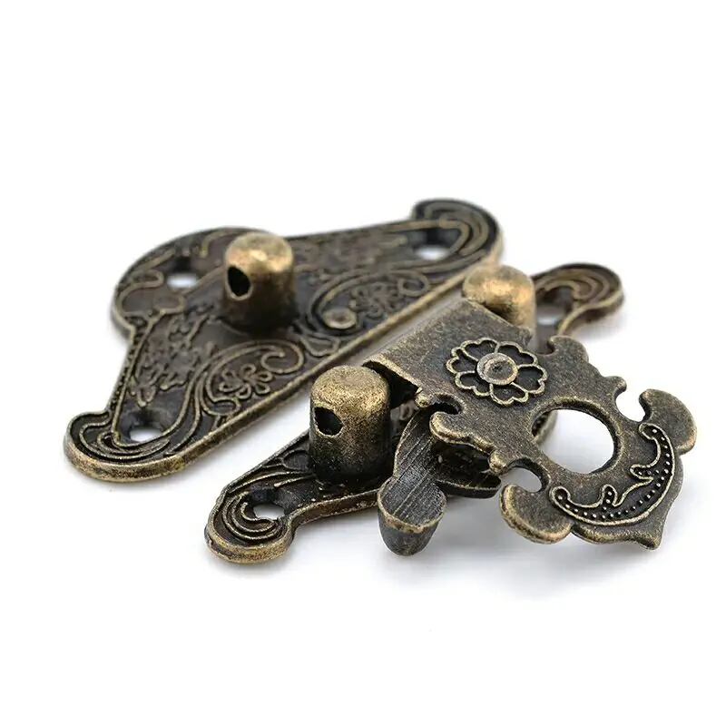 5-20pcs Vintage Metal Hasp Lat - Furniture Hardware Latch incelemesi ve fiyatı