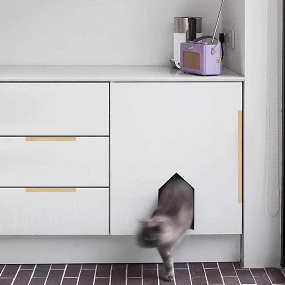 Hidden Furniture Handles Matte - Drawer Pull Gold incelemesi ve fiyatı