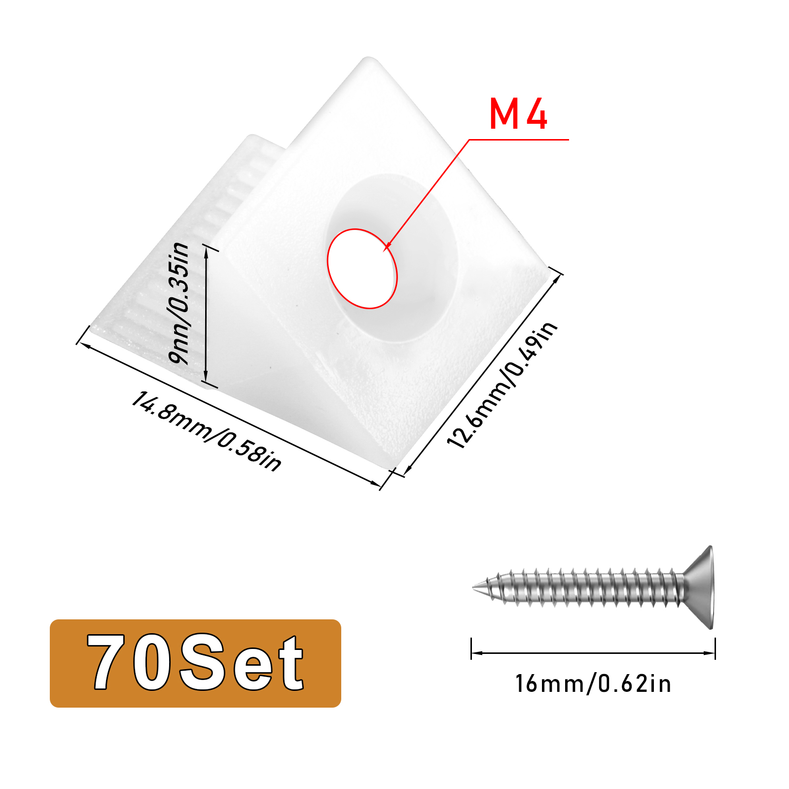 60set Repair Fixing Drawer Che - Furniture Hardware Fixing Screws incelemesi ve fiyatı