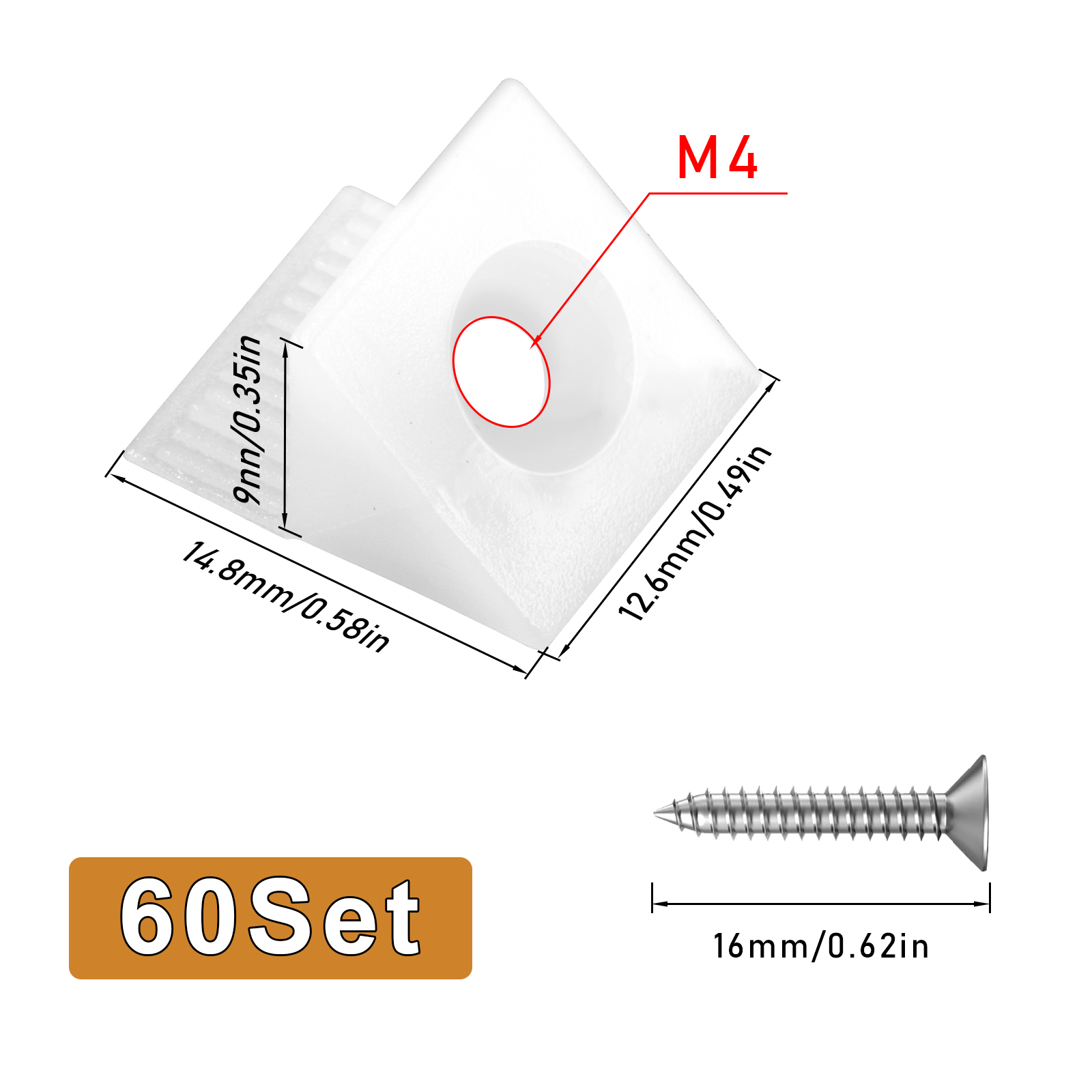 60set Repair Fixing Drawer Che - Furniture Hardware Fixing Screws incelemesi ve fiyatı