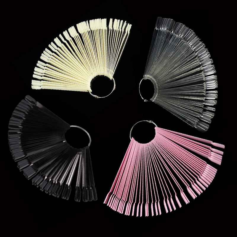 4Color 50pcs False Nail Tips F - Furniture Hardware Nails incelemesi ve fiyatı