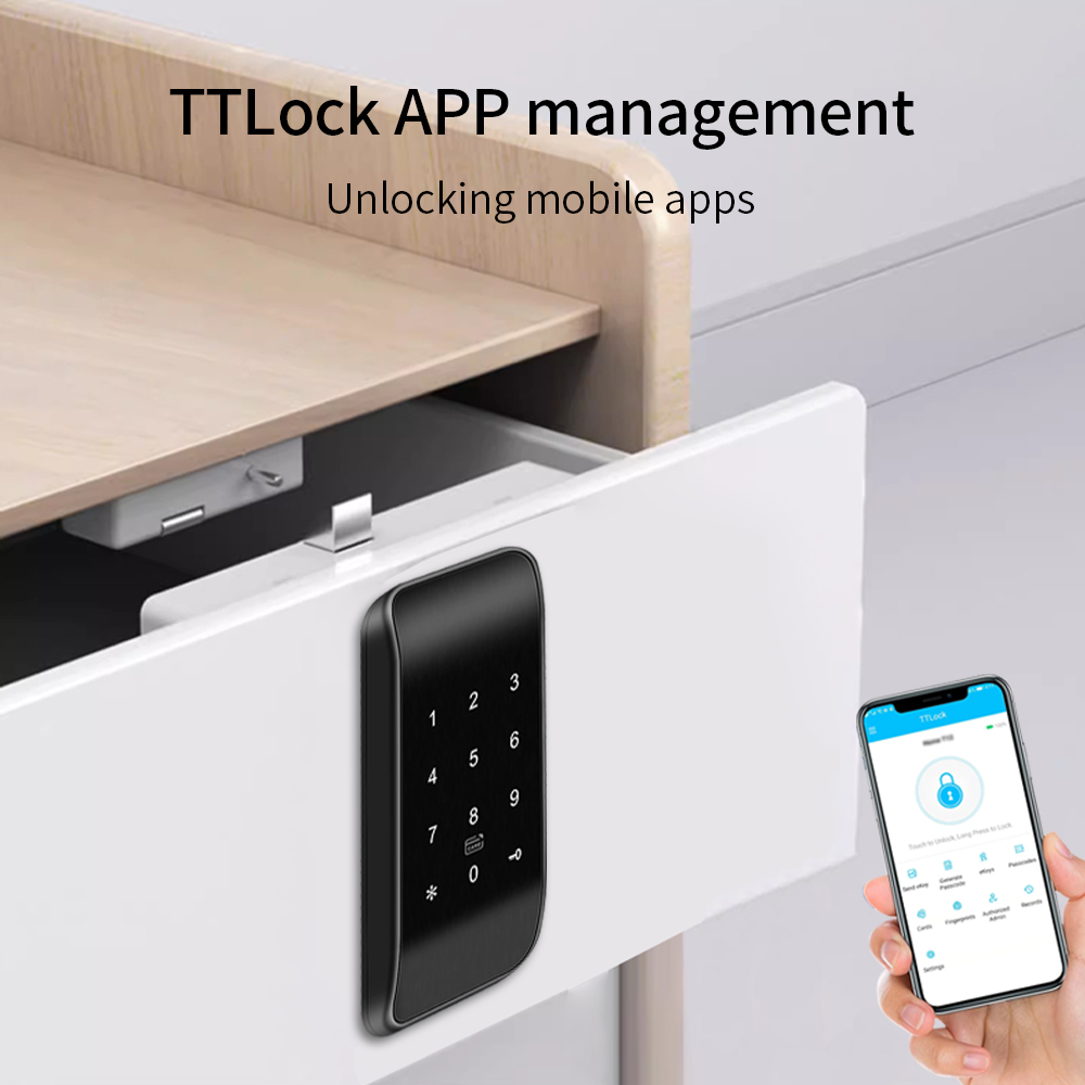 TTLOCK Smart Drawer Lock Elect - Cabinet Lock Key incelemesi ve fiyatı